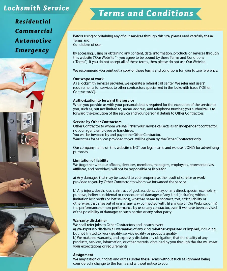 Town Center Locksmith Shop Peoria, AZ 480-336-1986